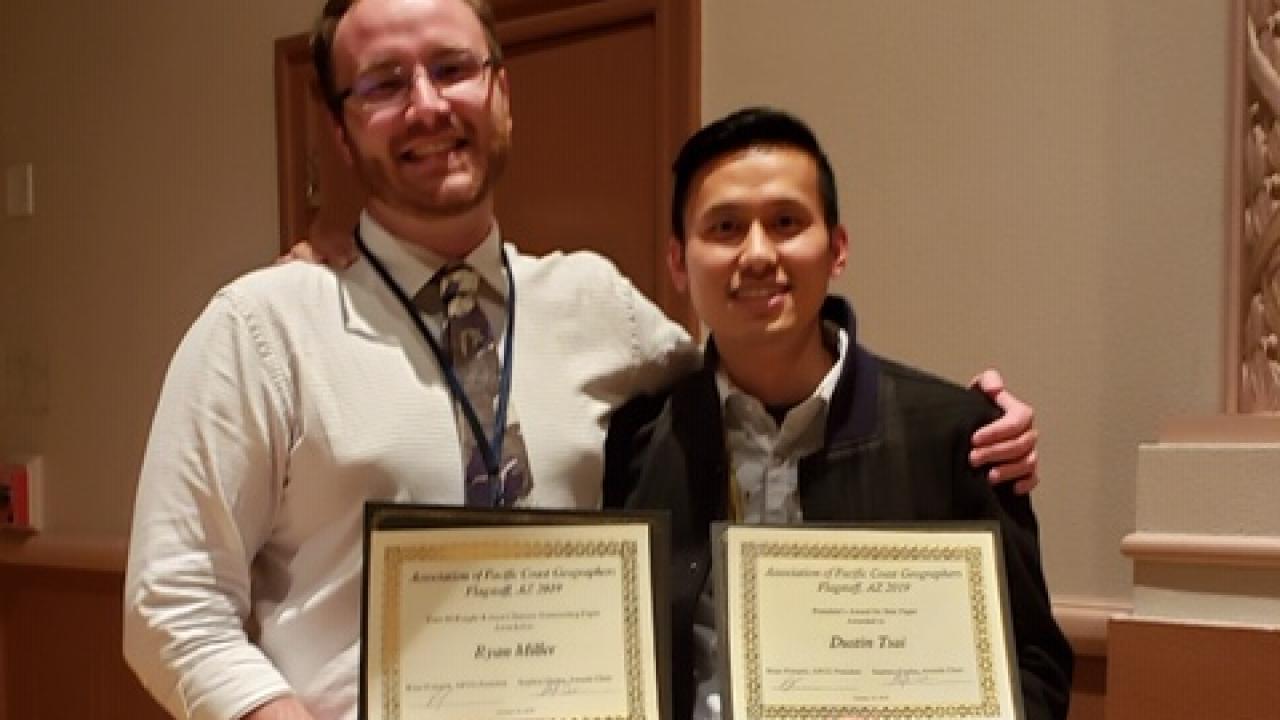 PhD Students Dustin Tsai and Ryan Miller win top honors at ...